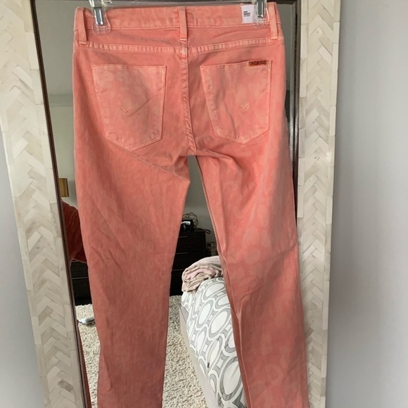 New Hudson Krista Crop in Peach Leopard - Picture 4 of 8